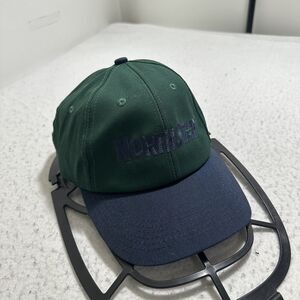 NorthStar Adult OSFA Green Navy Blue Baseball Cap Embroidered Logo Hat